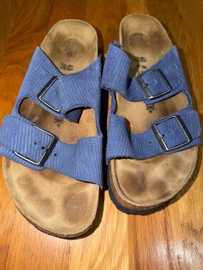 Birkenstock Corduroy Slide Sandals